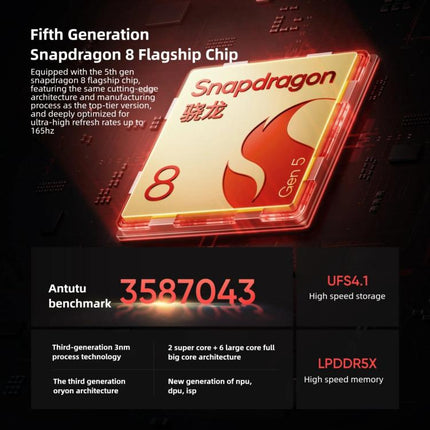 Realme Neo8, 16GB+512GB, Ultrasonic Screen Fingerprint, 6.78 inch Realme UI 7.0 Snapdragon 8 Gen 5 Octa Core, OTG, NFC, Network: 5G, 16GB+512GB