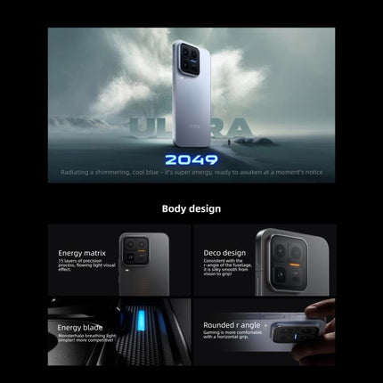 vivo iQOO 15 Ultra, 24GB+1TB, Ultrasonic 3D Fingerprint, 6.85 inch Android 16 OriginOS 6 Snapdragon 8 Elite Gen 5 Octa Core, OTG, NFC, Network: 5G, Support Google Play, 24GB+1TB