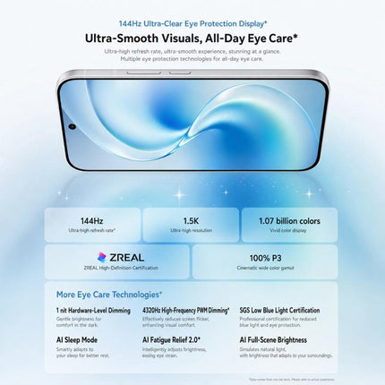 vivo S60 Vitality, 8GB+256GB, 6.59 inch Android 16 OriginOS 6 Dimensity 7500 Full Power Version Octa Core, OTG, NFC, Network: 5G, Support Google Play, 8GB+256GB