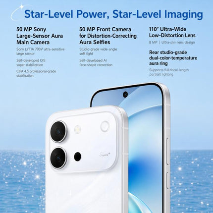 vivo S60 Vitality, 12GB+512GB, 6.59 inch Android 16 OriginOS 6 Dimensity 7500 Full Power Version Octa Core, OTG, NFC, Network: 5G, Support Google Play, 12GB+512GB