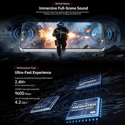 Honor WIN Turbo, 16GB+512GB, 10000mAh Battery, 6.79 inch MagicOS 10.0 / Android 16 Dimensity 8500 Racing Edition Octa Core, Network: 5G, NFC, OTG, 16GB+512GB