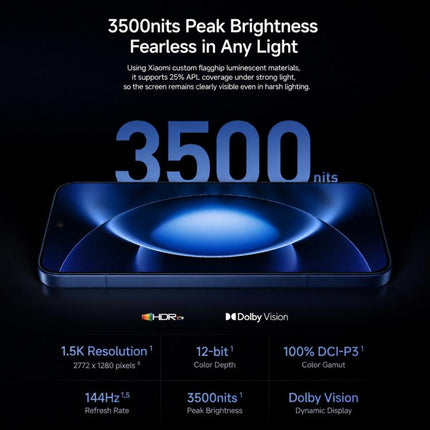 Xiaomi 17T Pro, 12GB+512GB, Screen Fingerprint, 6.83 inch Xiaomi HyperOS 3 Dimensity 9500 Octa-Core, NFC, Network: 5G, 12GB+512GB