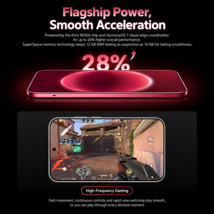 HUAWEI Pura X View, 12GB+1TB, Side Fingerprint Identification, 6.39 inch HarmonyOS 7.0 Kirin 9030S Octa Core, NFC, OTG, Not Support Google Play, 12GB+1TB