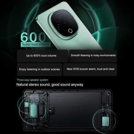 vivo Y300, 8GB+256GB, Face ID / Screen Fingerprint Identification, 6.77 inch Android 15 OriginOS 5 Dimensity 6300 Octa Core, OTG, Network: 5G