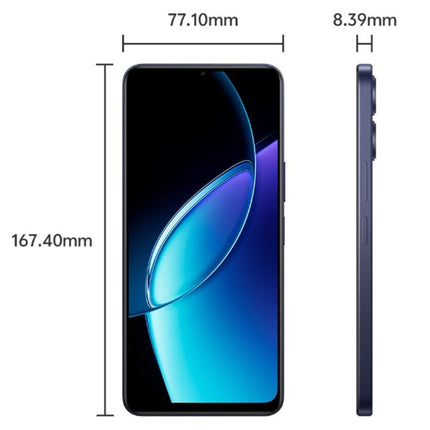 vivo Y60, 6GB+128GB, Side Fingerprint, 6.74 inch Android 16 OriginOS 6 Snapdragon 4 Gen 2 Octa Core, OTG, Network: 5G, 6GB+128GB