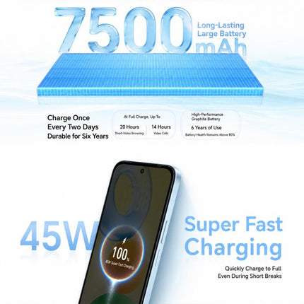 Honor Play11T, 6GB+128GB, Side Fingerprint, 6.61 inch MagicOS 10.0 Android 16 Snapdragon 4 Gen 4 Octa Core, Network: 5G, OTG, 6GB+128GB