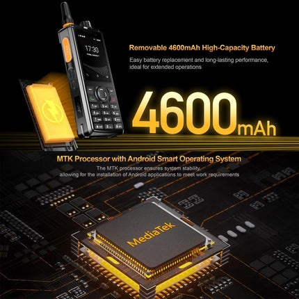 UNIWA F41 Rugged Phone, 1GB+8GB, 2.4 inch MediaTek MT6739,  4600mAh Battery, 21 Keys, Network: 4G