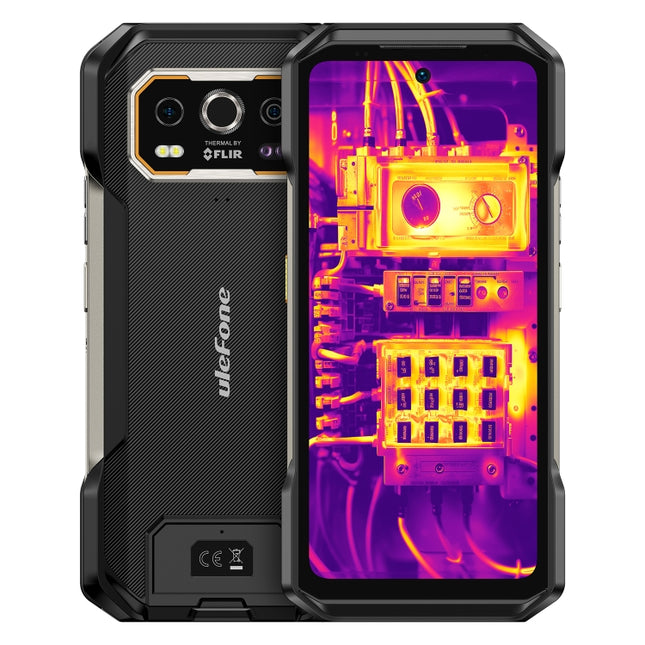 Teléfono robusto Ulefone Armor 27T Pro, imagen térmica, 12 GB + 256 GB, visión nocturna, 10600 mAh, 6,78 pulgadas, Android 14, MediaTek Dimensity 6300 Octa Core, red: 5G, NFC, Armor 27T Pro