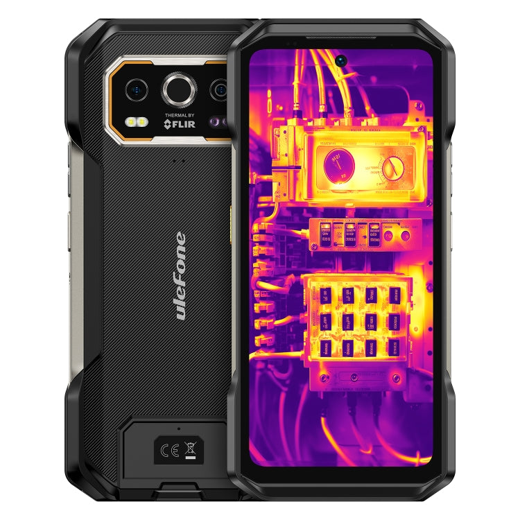 Ulefone Armor 27T Pro Rugged Phone, Thermal Imaging, 12GB+256GB, Night Vision, 10600mAh, 6.78 inch Android 14 MediaTek Dimensity 6300 Octa Core, Network: 5G, NFC, Armor 27T Pro