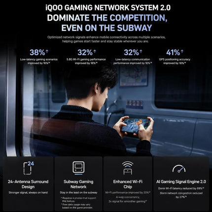 vivo iQOO 15T, 12GB+256GB, Ultrasonic 3D Fingerprint, 6.82 inch Android 16 OriginOS 6 Dimensity 9500 Monster Octa Core, OTG, NFC, Network: 5G, Support Google Play, 12GB+256GB