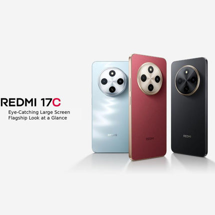 Xiaomi REDMI 17C, 4GB+64GB, 6.88 inch Xiaomi HyperOS 3 MediaTek Helio G81-Ultra Octa Core, Network: 4G, 4GB+64GB
