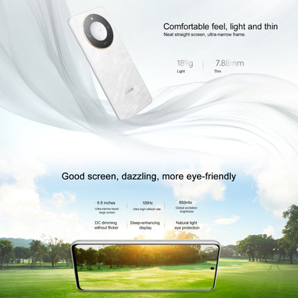 Honor X60, 8GB+128GB, Side Fingerprint, 6.8 inch MagicOS 8.0 Dimensity 7025-Ultra Octa Core, Network: 5G, OTG, Not Support Google Play, 8GB+256GB