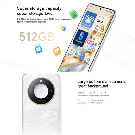 Honor X60, 8GB+128GB, Side Fingerprint, 6.8 inch MagicOS 8.0 Dimensity 7025-Ultra Octa Core, Network: 5G, OTG, Not Support Google Play, 8GB+256GB
