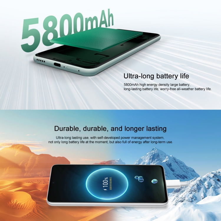 Honor X60, 12GB+256GB, Side Fingerprint, 6.8 inch MagicOS 8.0 Dimensity 7025-Ultra Octa Core, Network: 5G, OTG, Not Support Google Play, 12GB+256GB