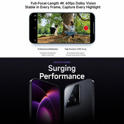 Xiaomi 17 Max, 16GB+256GB, 3D Ultrasonic Fingerprint, 6.9 inch Xiaomi HyperOS 3 Snapdragon 8 Elite Gen 5 Octa Core, NFC, Network: 5G, 16GB+256GB