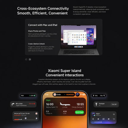 Xiaomi 17 Max, 16GB+256GB, 3D Ultrasonic Fingerprint, 6.9 inch Xiaomi HyperOS 3 Snapdragon 8 Elite Gen 5 Octa Core, NFC, Network: 5G, 16GB+256GB