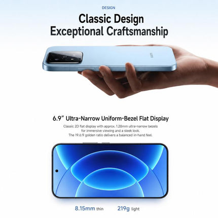 Xiaomi 17 Max, 16GB+256GB, 3D Ultrasonic Fingerprint, 6.9 inch Xiaomi HyperOS 3 Snapdragon 8 Elite Gen 5 Octa Core, NFC, Network: 5G, 16GB+256GB