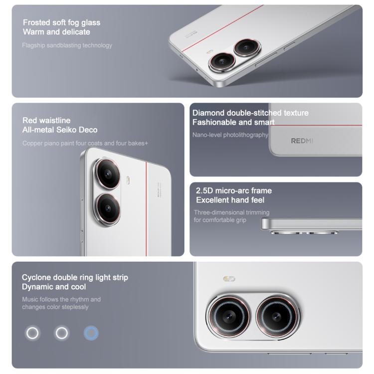 Xiaomi REDMI Turbo 4, 16GB+256GB, 6.67 inch Xiaomi HyperOS 2 Dimensity 8400-Ultra Octa Core 3.0GHz, NFC, Network: 5G, 16GB+256GB