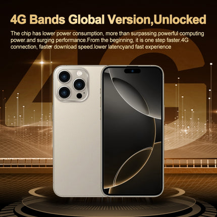 i16 Pro Max / Q5A, 6GB+128GB, 6.5 inch Screen, Face Identification, Android 10 MTK6762 Octa Core, OTG, NFC, Network: 4G, Dual SIM, AU Plug, i16 Pro Max / Q5A, AU Plug