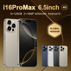 i16 Pro Max / Q5A, 6GB+128GB, 6.5 inch Screen, Face Identification, Android 10 MTK6762 Octa Core, OTG, NFC, Network: 4G, Dual SIM, EU Plug