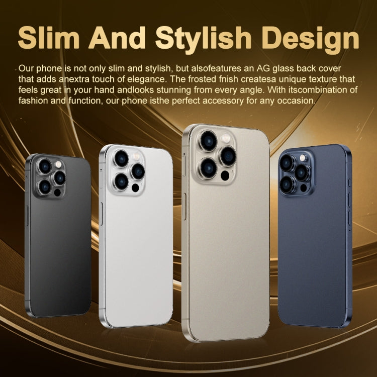 i16 Pro Max / Q5A, 6GB+128GB, 6.5 inch Screen, Face Identification, Android 10 MTK6762 Octa Core, OTG, NFC, Network: 4G, Dual SIM, EU Plug