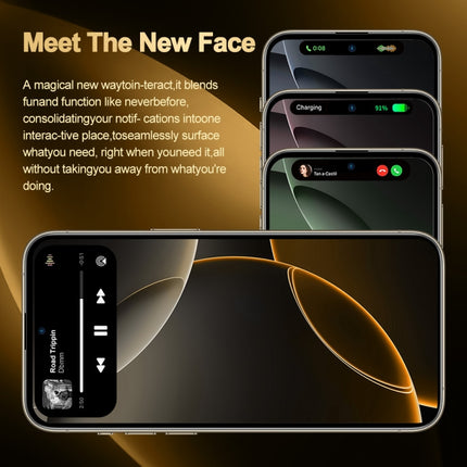 i16 Pro Max / Q5A, 6GB+128GB, 6.5 inch Screen, Face Identification, Android 10 MTK6762 Octa Core, OTG, NFC, Network: 4G, Dual SIM, UK Plug