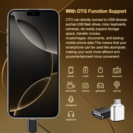 i16 Pro Max / Q5A, 6GB+128GB, 6.5 inch Screen, Face Identification, Android 10 MTK6762 Octa Core, OTG, NFC, Network: 4G, Dual SIM, US Plug, i16 Pro Max / Q5A, US Plug