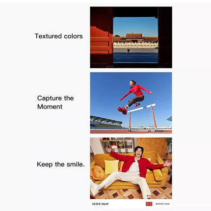 vivo iQOO Neo9, Dual Back Cameras, 16GB+512GB, Face ID / Fingerprint Identification, 6.78 inch Android 14 OriginOS 4 Snapdragon 8 Gen 2 Octa Core, OTG, NFC, Network: 5G, Support Google Play