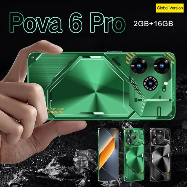 Pova 6 Pro / SDT39, 2GB+16GB, Face Identification, 6.28 inch Screen Android 6.0 SC7731 Quad Core, Network: 3G, Dual SIM