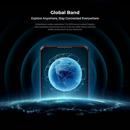 Teléfono robusto Oukitel WP52 5G, 4 GB + 256 GB, 6,6 pulgadas, Android 14.0, MediaTek Dimensity 6100+, ocho núcleos, 3,0 GHz, NFC, OTG, red: 5G, WP52