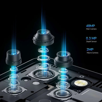 Teléfono robusto Oukitel WP52 5G, 4 GB + 256 GB, 6,6 pulgadas, Android 14.0, MediaTek Dimensity 6100+, ocho núcleos, 3,0 GHz, NFC, OTG, red: 5G, WP52