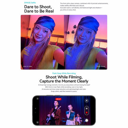 Huawei nova 16 Ultra, 12GB+512GB, Side Fingerprint Identification, 6.84 inch HarmonyOS 6.1 Kirin 9010S Octa Cora, NFC, OTG, Not Support Google Play, 12GB+512GB