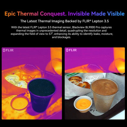 Blackview BL9000 Pro 5G, Wärmebildkamera, 12GB+512GB, IP68/IP69K/MIL-STD-810H, 6,78 Zoll Android 14 MediaTek Dimensity 8020 Octa Core, Netzwerk: 5G, NFC, OTG, BL9000 Pro 5G 12GB+512GB