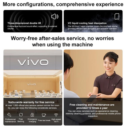 vivo Y600 Pro, 12GB+512GB, In-screen Fingerprint, 6.83 inch Android 16 OriginOS 6 Dimensity 7300e Octa Core, OTG, NFC, Network: 5G, 12GB+512GB