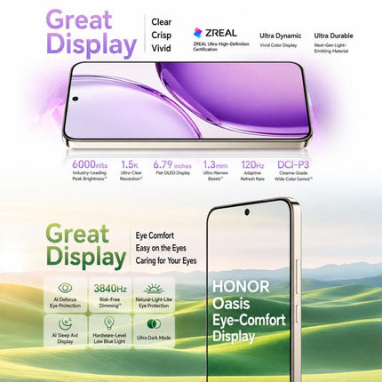 Honor X70 Pro Max, 8GB+512GB, Screen Fingerprint, 6.79 inch MagicOS 10.0 Snapdragon 6 Gen 4 Octa Core, Network: 5G, NFC, OTG, 8GB+512GB