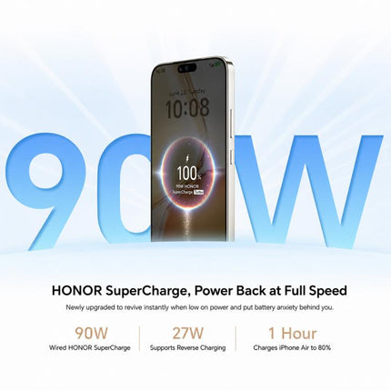 Honor X80 Pro Max, 12GB+512GB, Screen Fingerprint, 6.8 inch MagicOS 10.0 Snapdragon 6 Gen 5 Octa Core, Network: 5G, NFC, OTG, 12GB+512GB