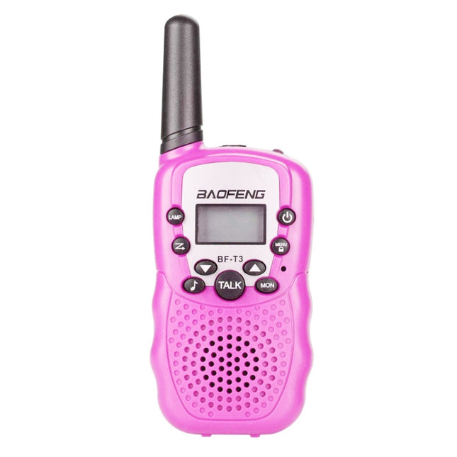 2 PCS BaoFeng BF-T3 1W Children Single Band Radio Handheld Walkie Talkie with Monitor Function, US Plug, BF-T3 US Plug