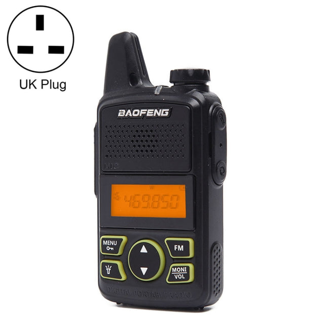 BaoFeng BF-T1 Single-Band-Radio-Handfunkgerät, UK-Stecker, BF-T1 UK-Stecker