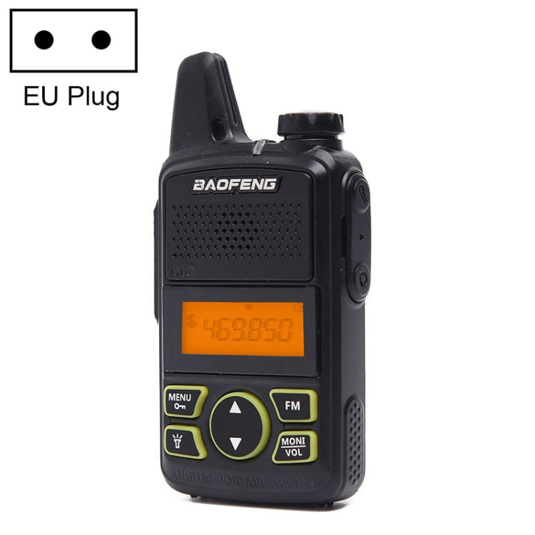 BaoFeng BF-T1 Single Band Radio Handheld Walkie Talkie, EU Plug, BF-T1 EU Plug