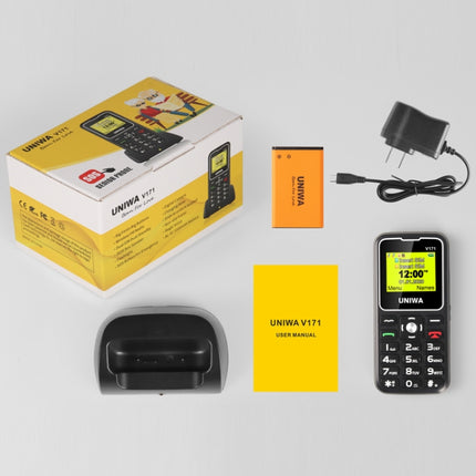 1.77 inch, 1000mAh Battery, 21 Keys, Support Bluetooth, FM, MP3, MP4, GSM, Dual SIM, with Docking Base