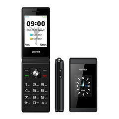 2.8 inch + 1.77 inch, MT6261D, Support Bluetooth, FM, SOS, GSM, Dual SIM