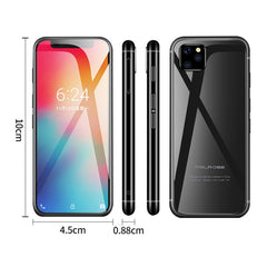 Face ID & Fingerprint Identification, 3.4 inch, Android 8.1 MTK6739V/WA Quad Core up to 1.28GHz, Network: 4G, Dual SIM, Support Google Play, 1GB+8GB