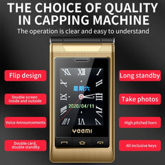 2.8 inch + 2.4 inch, 5900mAh Battery, Support FM, SOS, GSM, Family Number, Big Keys, Dual SIM