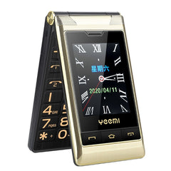 2.8 inch + 2.4 inch, 5900mAh Battery, Support FM, SOS, GSM, Family Number, Big Keys, Dual SIM