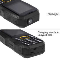 Waterproof Shockproof Dustproof, 5800mAh Battery, 1.8 inch, 21 Keys, LED Flashlight, Dual SIM