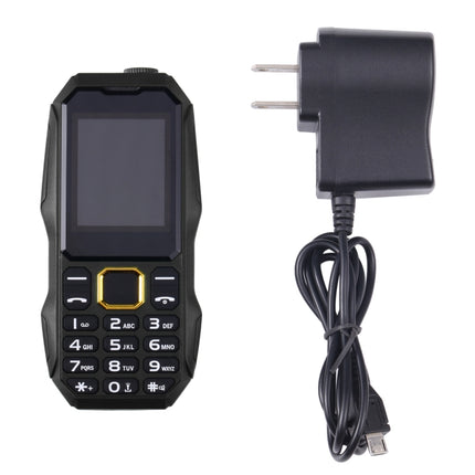 Wasserdicht, stoßfest, staubdicht, 5800 mAh Akku, 1,8 Zoll, 21 Tasten, LED-Taschenlampe, Dual-SIM