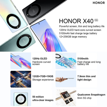Dual Back Cameras, Screen Fingerprint Identification, 5100mAh Battery, 6.67 inch Magic UI 6.1 / Android 12 Snapdragon 695 Octa Core up to 2.2GHz, Network: 5G, OTG, Not Support Google Play, 6GB+128GB