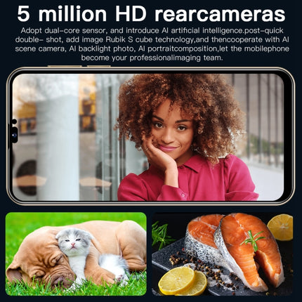 Face Identification, Android 10 MTK6737 Quad Core, Network: 4G, i14 Pro Max N86 2GB+16GB