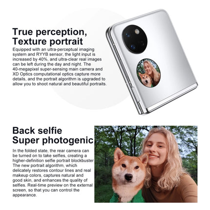 Dual Back Cameras, Side Fingerprint Identification, 6.9 inch + 1.04 inch HarmonyOS 3.0 Snapdragon 778G Octa Core up to 2.42GHz, Network: 4G, OTG, NFC, Not Support Google Play, 128GB Silver, 128GB Pink, 128GB Mint Green, 128GB Obsidian Black
