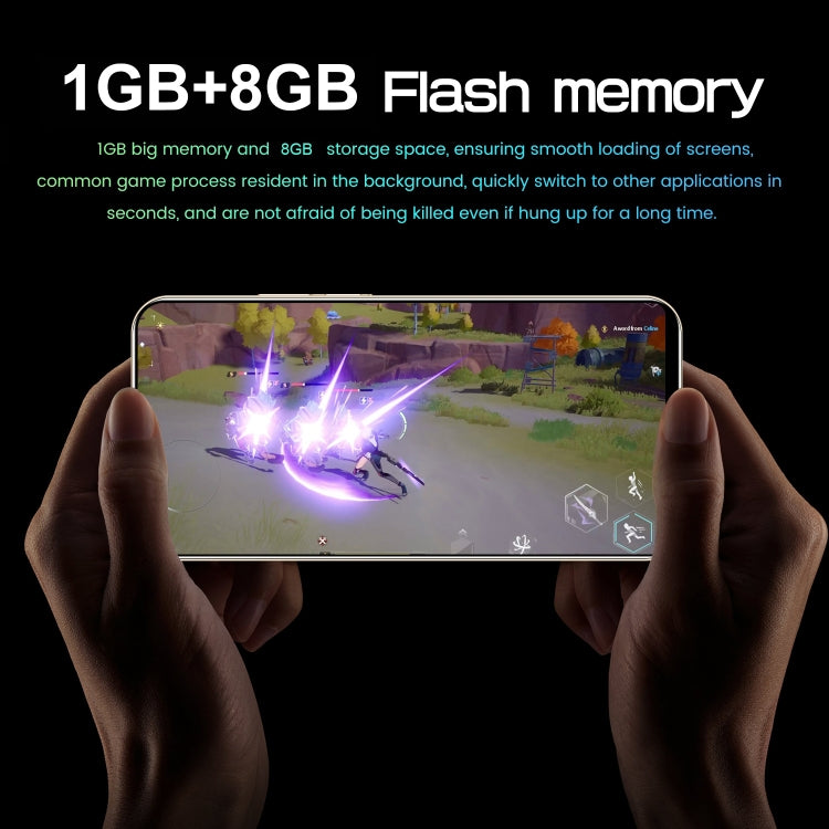 Gesichtserkennung, Android 8.1 MTK6580A Quad Core, Netzwerk: 3G, Dual-SIM, 1 GB+8 GB, MTK6580A